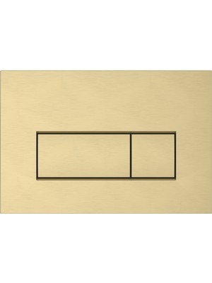 AKS Vitra Root Square 740-2325 Kumanda Paneli, Fırçalı Altın