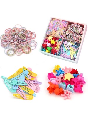 Xspring Bebek Kız Saç Aksesuarları Seti, 1140 Parça Bebek Kızlar Için Saç Tokası Setis, Mini Çiçek Saçs Kıskaçları, Çok Renkli Lastik Bantlar, Küçük Kızlar ve Çocuklar Için Saçs Aksesuar Seti