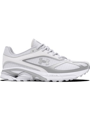 AKS Under Armour Ua Hovr Apparition Rtrftr Tc Unisex Yetişkin Sportstyle Ayakkabı White/metallic Silver/halo Gray 40.5