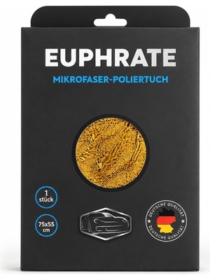 AKS Suff Euphrate Tank Bezi New Series 750 Gsm 75X55 Mıkrofaser-Polıertuch (Sarı Renk)