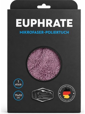AKS Suff Euphrate Tank Bezi New Series 750 Gsm 75X55 Mıkrofaser-Polıertuch (Pembe Renk)
