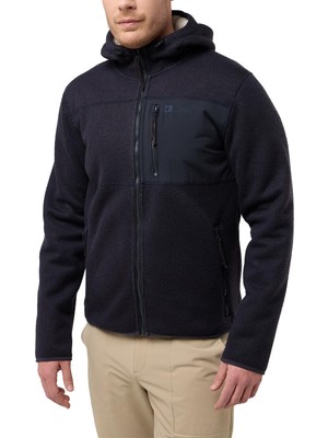 AKS Jack Wolfskin Erkek Şömine Ateşi Kapüşonlu Jkt M Ceket