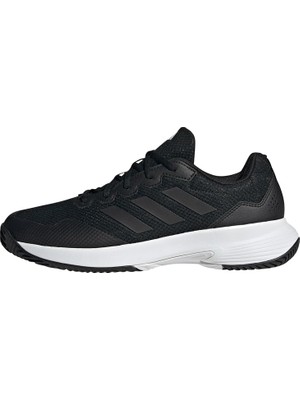 AKS Adidas Erkek Gamecourt 2 M Tenis Ayakkabisi, Cblack/cblack/grefou, 46 2/3