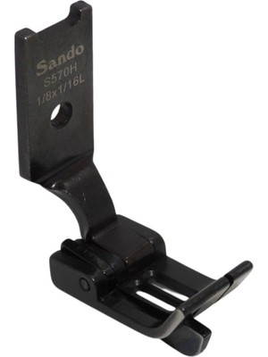 AKS Sando S570H 1/8X1/16L Çift Iğne 3,2 mm Geniş Sol Çimalı Ayağı
