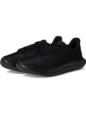 AKS Under Armour Kadın Charged Speed Swift Sneaker, (002) Siyah/siyah/siyah, 8.5
