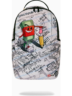 Sprayground Money Boy Schematics Desenli 900D Sırt Çantası