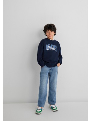 AKS Lacivert Sweatshirt 6S10136-70490