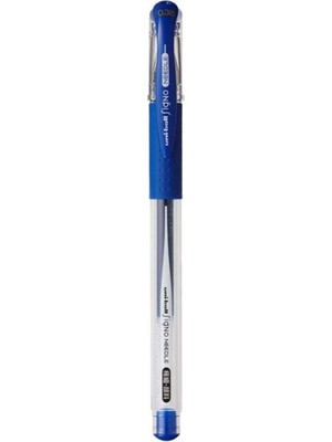 AKS Uni-Ball Signo Needle 0.38 Iğne Uçlu Jel Kalem, Mavi