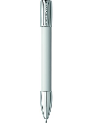 AKS Porsche Design, P3140, Mini Tükenmez Kalem, Beyaz