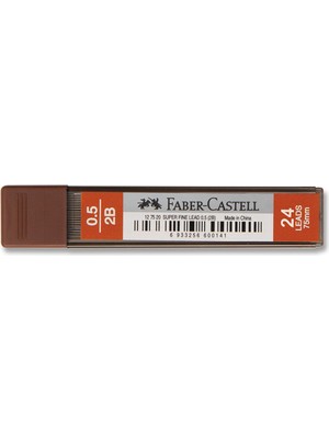 AKS Faber-Castell Faber Castell Super Fine Min Mekanik Kurşun Kalem Ucu 0.5 mm 2b 12`li Kutu