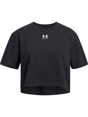 AKS Under Armour Erkek Çocuk T-Shirt 5003266284, Siyah, 7-8 Yaş
