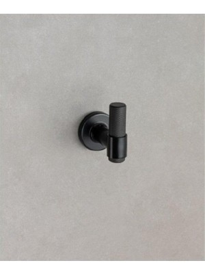 AKS System Flexu Askılık Tekli Siyah Renk 76X76X50 mm