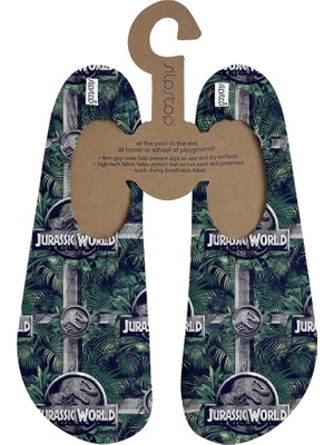 AKS Slıpstop Erkek Çocuk Jurassic Kauçuk Deniz Ayakkabısı, 39-40, SS2561110001, Yeşil, Erkek Çocuk