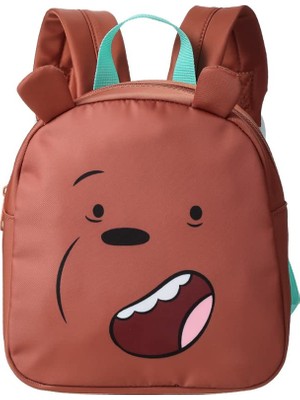 AKS We Bare Bears Lisanslı Mini Sırt Çantası - Boz Ayı 20 cm