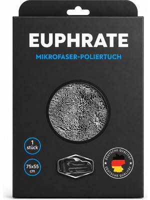 AKS Suff Euphrate Tank Bezi New Series 750 Gsm 75X55 Mıkrofaser-Polıertuch (Gri Renk)