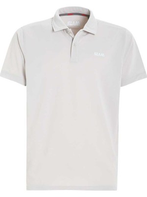 AKS Slam Tech Pıque Polo Ss,glacıer Grey L