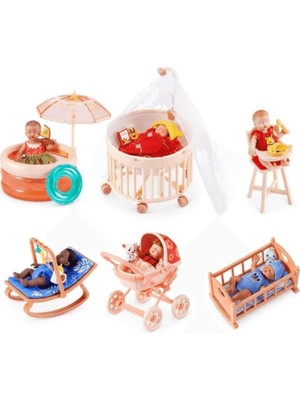 Zuru My Mini Baby Disney Sürpriz Kapsül, Seri 1, Stitch, Moana ve Winnie The Pooh Temalı, 6 Model, 3 Yaş ve Üzeri, Mini Bebek Figürü ve Aksesuar Seti