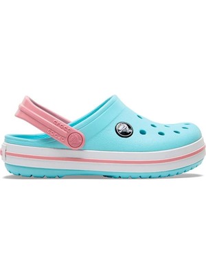 AKS Crocs Crocband Çocuk Unisex Mavi Sandalet, 30 Eu, 207006-4S3, Mavi ve Pembe