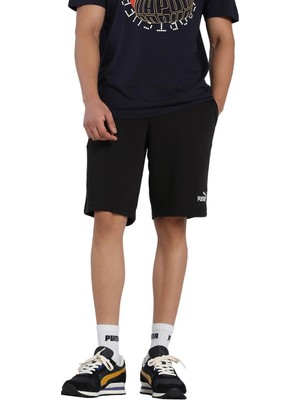 AKS Puma Ess No. 1 Logo Shorts Unisex Yetişkin Şort Puma Black S