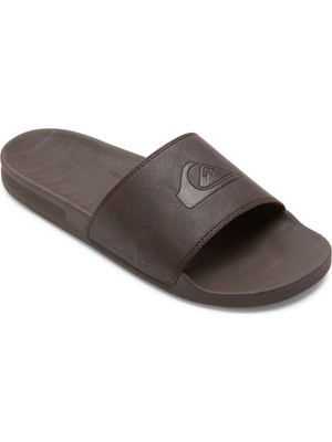 AKS Quiksilver Rivi Nubuk - Slider Erkek Sandaleti - Deniz Ayakkabısı - Erkek - 44 - Kahverengi., Kahverengi 1
