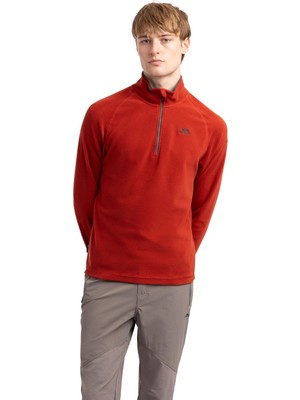 AKS Trespass Blackford Erkeklerin Microfleece Üzerine Çekin - Parlak Blue L