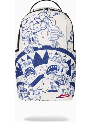 Sprayground Money Crew Cash Chaos Desenli Sırt Çantası