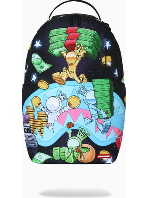 Sprayground Astro Crew Space Stacks Desenli 900D Sırt Çantası