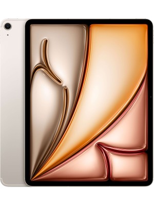 Apple iPad Air 13 Inç Wi-Fi + Cellular 512GB MCJC4TU/A - Yıldız Işığı