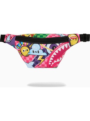 Sprayground Kawaii Chaos Savvy Vegan Deri Çapraz Çanta