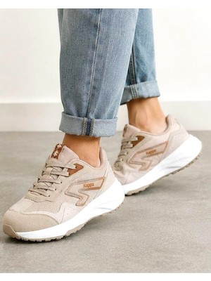 Kappa KP-1102Z Kadın Sneaker Spor Ayakkabı Bej