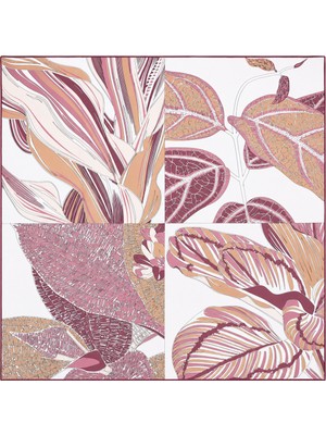 Pariz 100% Twill  Ipek Eşarp Büyük Boy 85X85