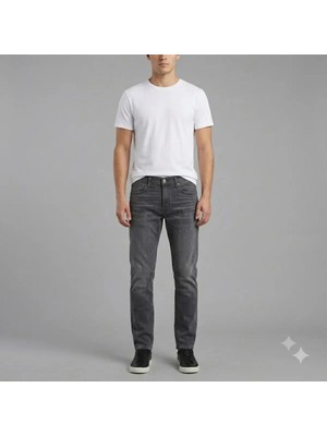 Levi's 502 Tap Erkek Dar Paça Tapered Likralı Kot PANTOLON-0275