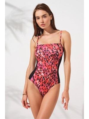 Pierre Cardin 231123-D Maria Soft Straplez Leopar Mayo