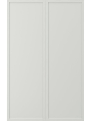 Hobiurun Kapak, açık gri, 25x80 cm, köşe alt dolap için