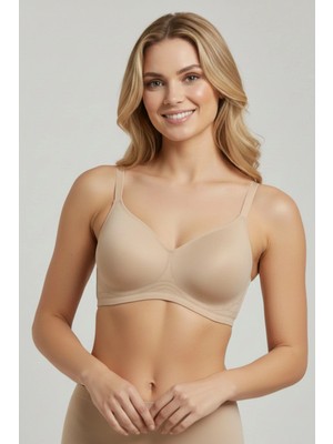 Pierre Cardin 6232 Premium Comfort Soft Touch Hayalet Sütyen – Dikişsiz, Balensiz, Iz Yapmaz, Ayarlanabilir Askılı