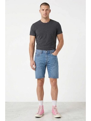 Levi's Erkek 501 Orıgınal Shorts Mavi Şort -0005
