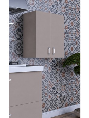 Rafineri Tasarım Rafineri Moza Çok Amaçlı Dolap Kapaklı Mutfak Balkon Banyo %100 Mdf