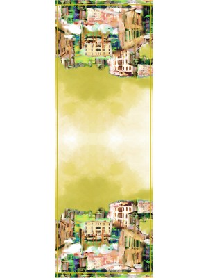 Arancia Yeşil 70X200 Pure Touch Şal