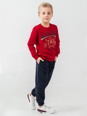 U.S. Polo Assn. Civil Boys 9-13 Yaş Eşofman Takımı - Kırmızı