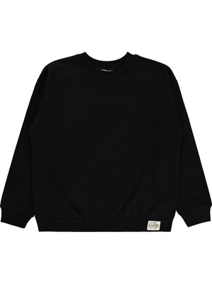 Civil Boys Basic 10-13 Yaş Sweatshirt - Siyah