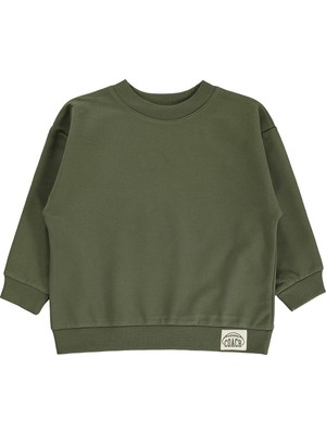 Civil Boys Basic 2-5 Yaş Sweatshirt - Haki