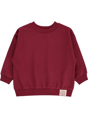 Civil Boys Basic 2-5 Yaş Sweatshirt - Bordo