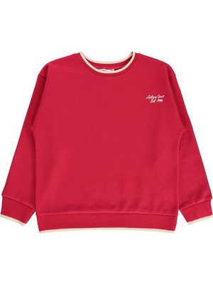 Civil Boys Pike Active 6-9 Yaş Sweatshirt - Bordo
