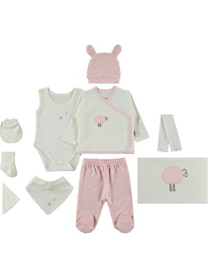 Bebbek Baby Love  Zıbın Setleri - Pembe