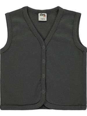 Civil Baby Basic 6-18 Ay Yelek - Gri