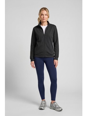 Kadın Fermuarlı Içi Polarlı Sweatshirt