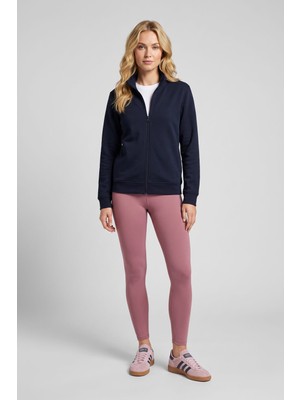 Kadın Fermuarlı Içi Polarlı Sweatshirt