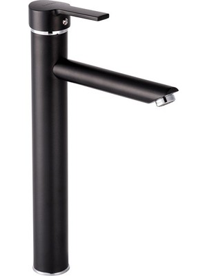 Fontana Çanak Tipi Lavabo Bataryası FS-1125 Mat Siyah