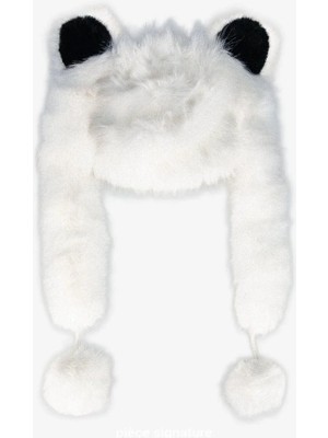 PIECE SIGNATURE Panda Peluş Kadınlar Için Bere