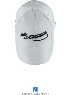 PIECE SIGNATURE Atatürk Işlemeli Şapka (Beyaz)